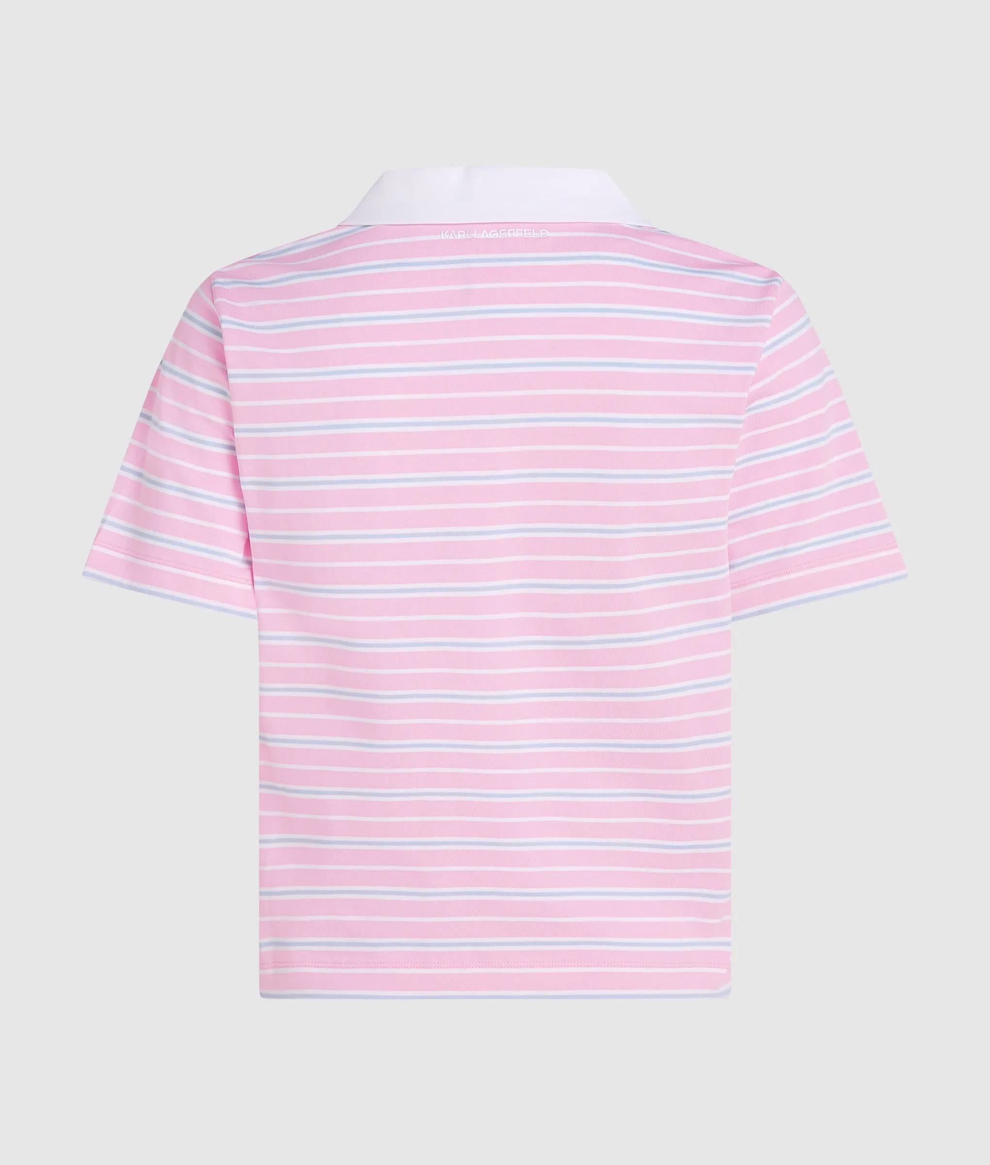 Ikon gestreept poloshirt