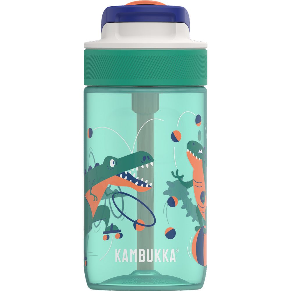 Kambukka Lagoon Trinkflasche Kinder 400ml juggling dino