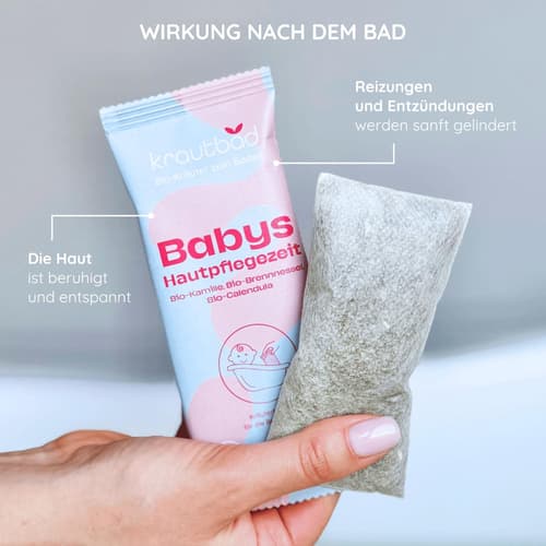 Krautbad Bio Babys Hautpflegezeit (1 Beutel)