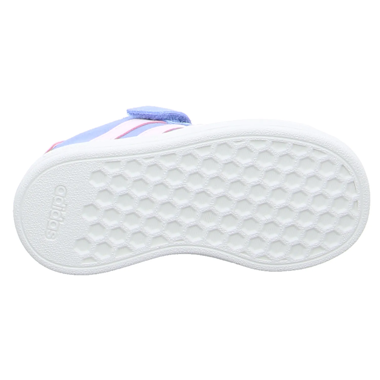 ADIDAS Baby-Sport-Bottine Hellblau Lederimitat  Sneaker