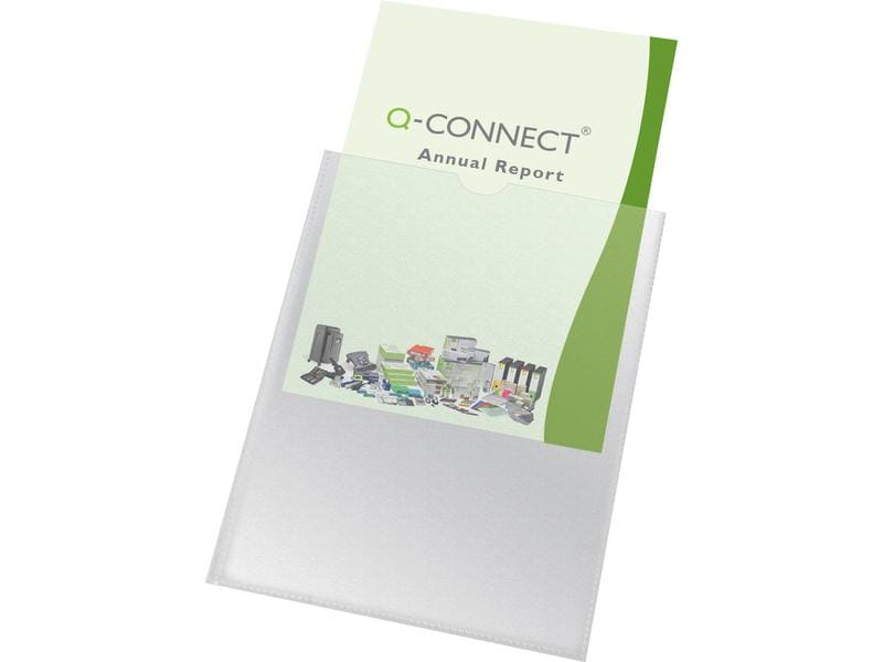 CONNECT Ausweishalter A6 Transparent Schutzhülle für DIN A6