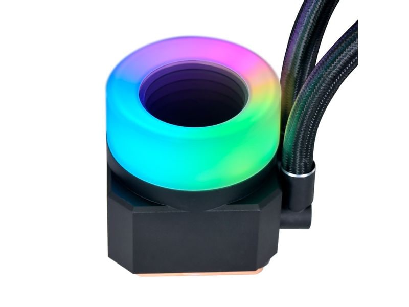 Lian Li Wasserkühlung Galahad II 360 Trinity Schwarz Wasserkühler für Intel und AMD Prozessorsockel mit leisen RGB-Lüftern