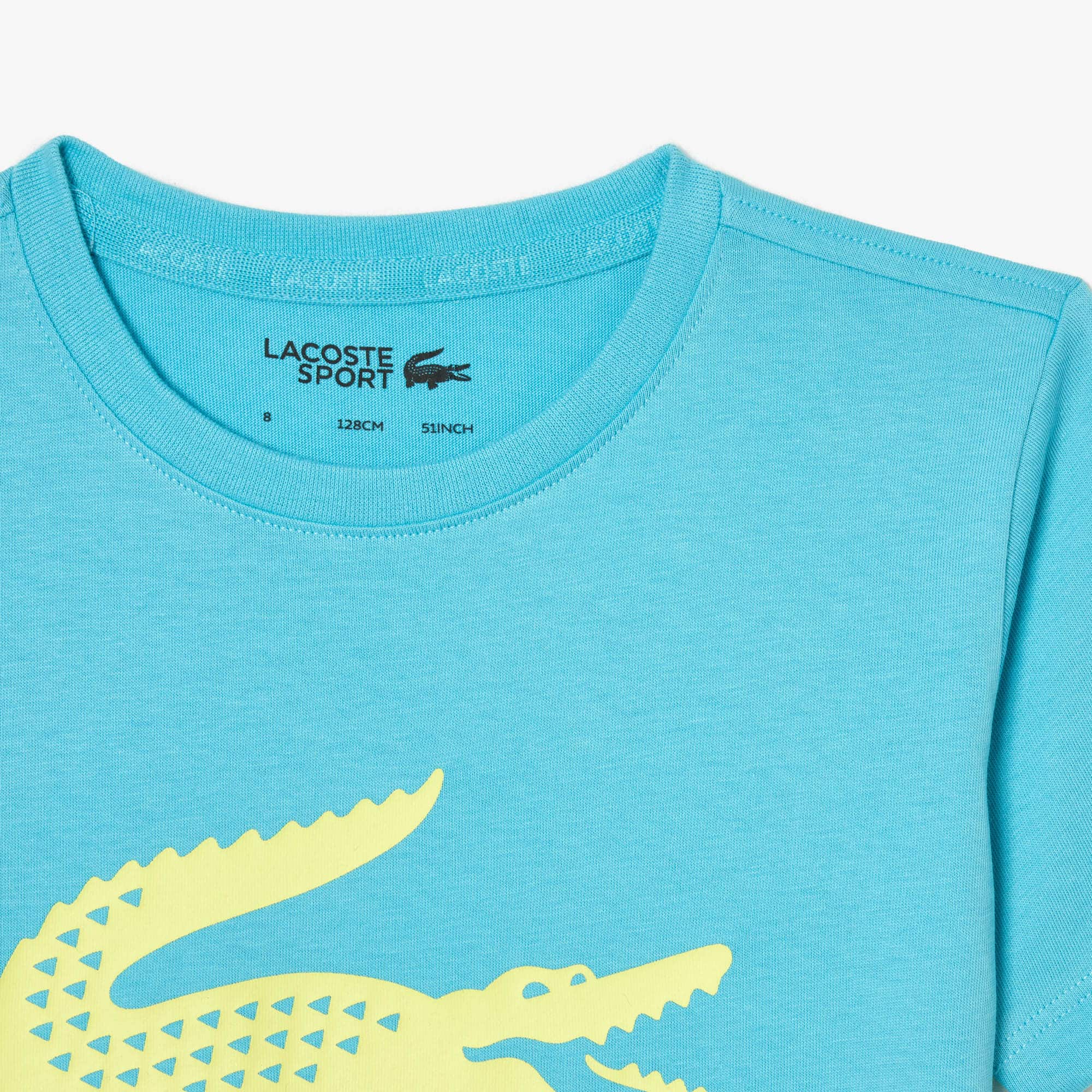 T-shirt enfant Tennis Lacoste SPORT crocodile oversize T-Shirts & Chemises - Bleu - Lacoste - Garçon