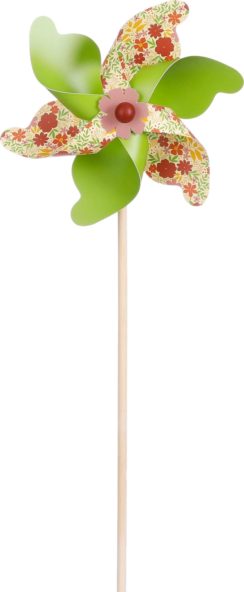 Mica Decorations tuinsteker windmolen groen 24 x 11 x 61 cm