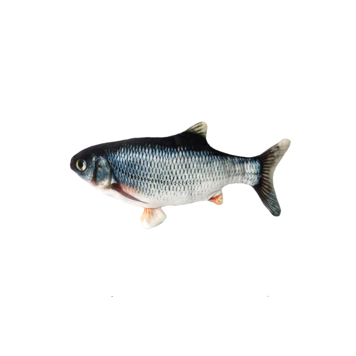 Interaktiv katteleke Splashing Fish Grå