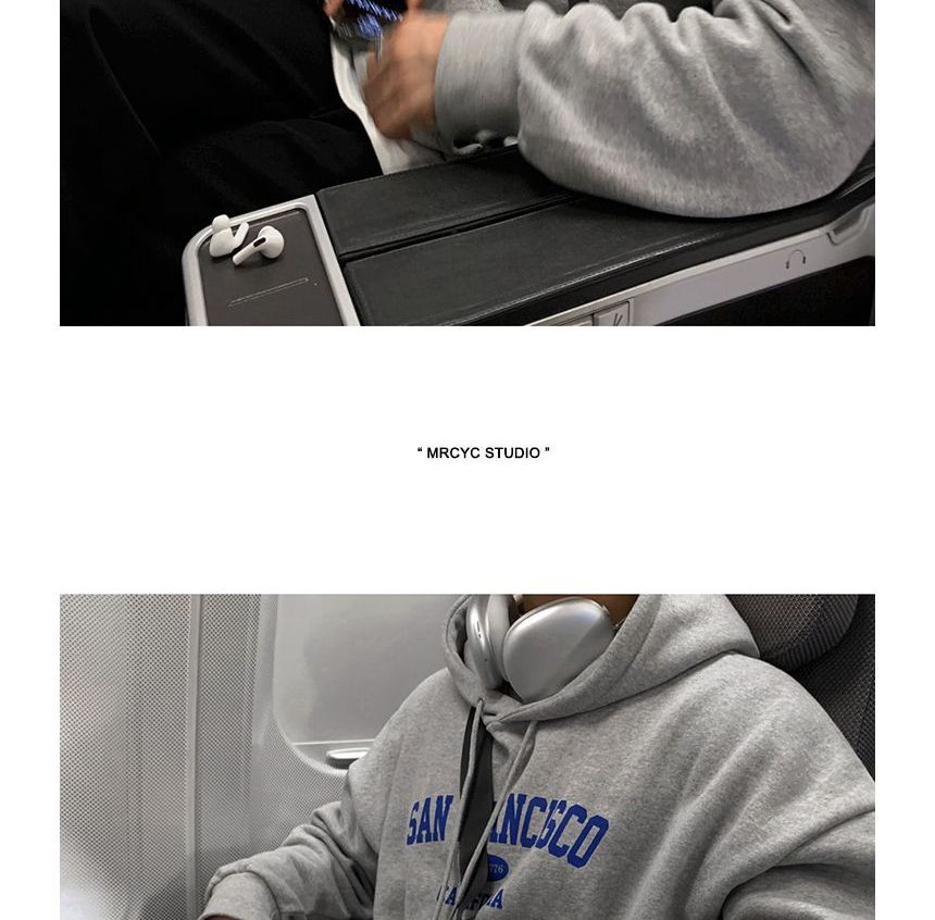 MRCYC - Hoodie met lange mouwen en letters