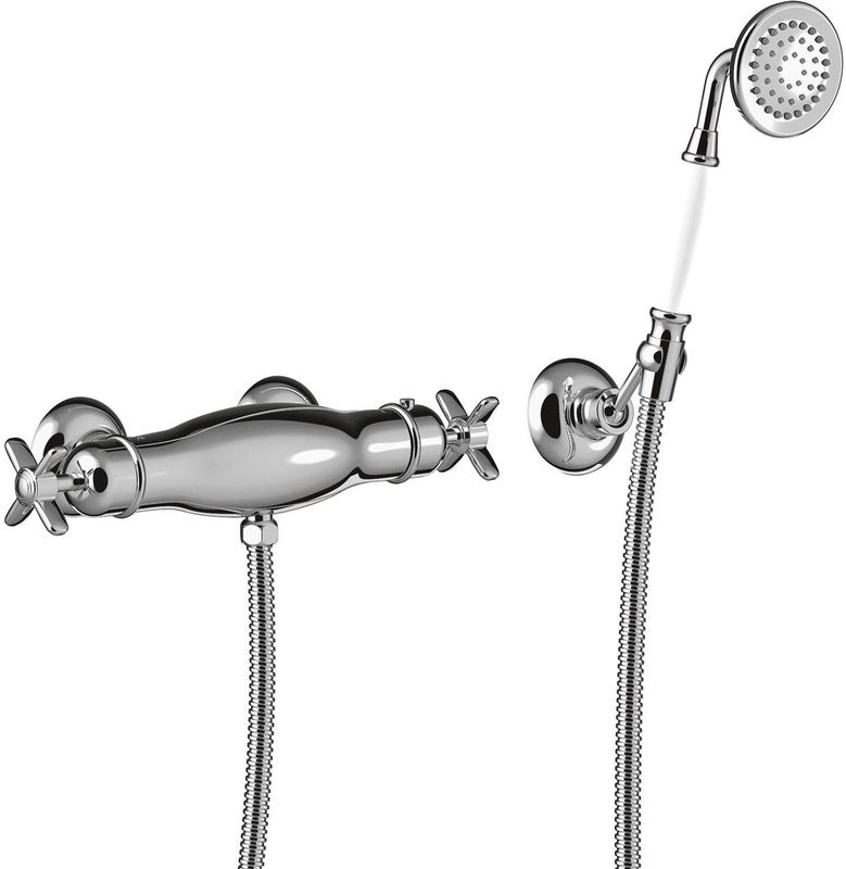 Tres - Clasic - Douchemengkraan - Chroom - Inclusief Handdouche
