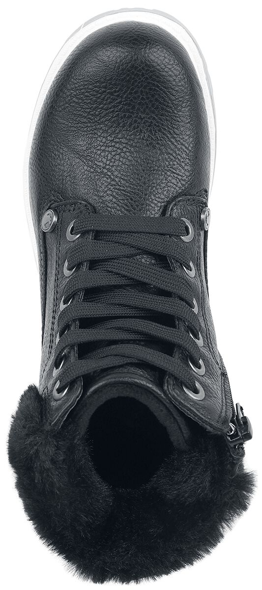 Bottines Enfants Avec Tige Doublée En Fourrure | Black Premium by EMP Bottes Enfants