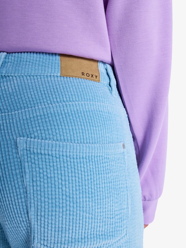 Dawn Patrol Corduroy Pantalon en velours Bleu Femme
