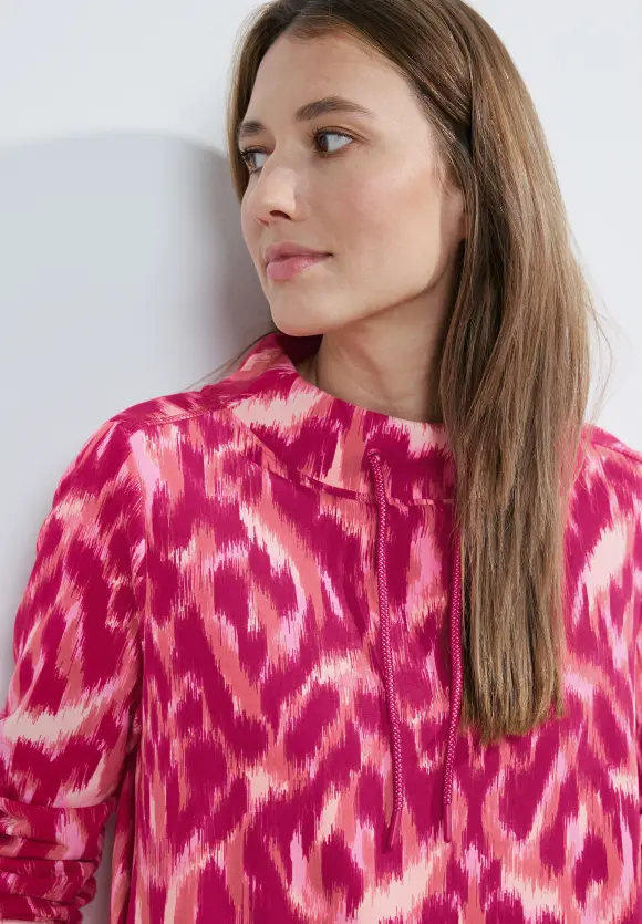 Stehkragen Kleid - pink sorbet