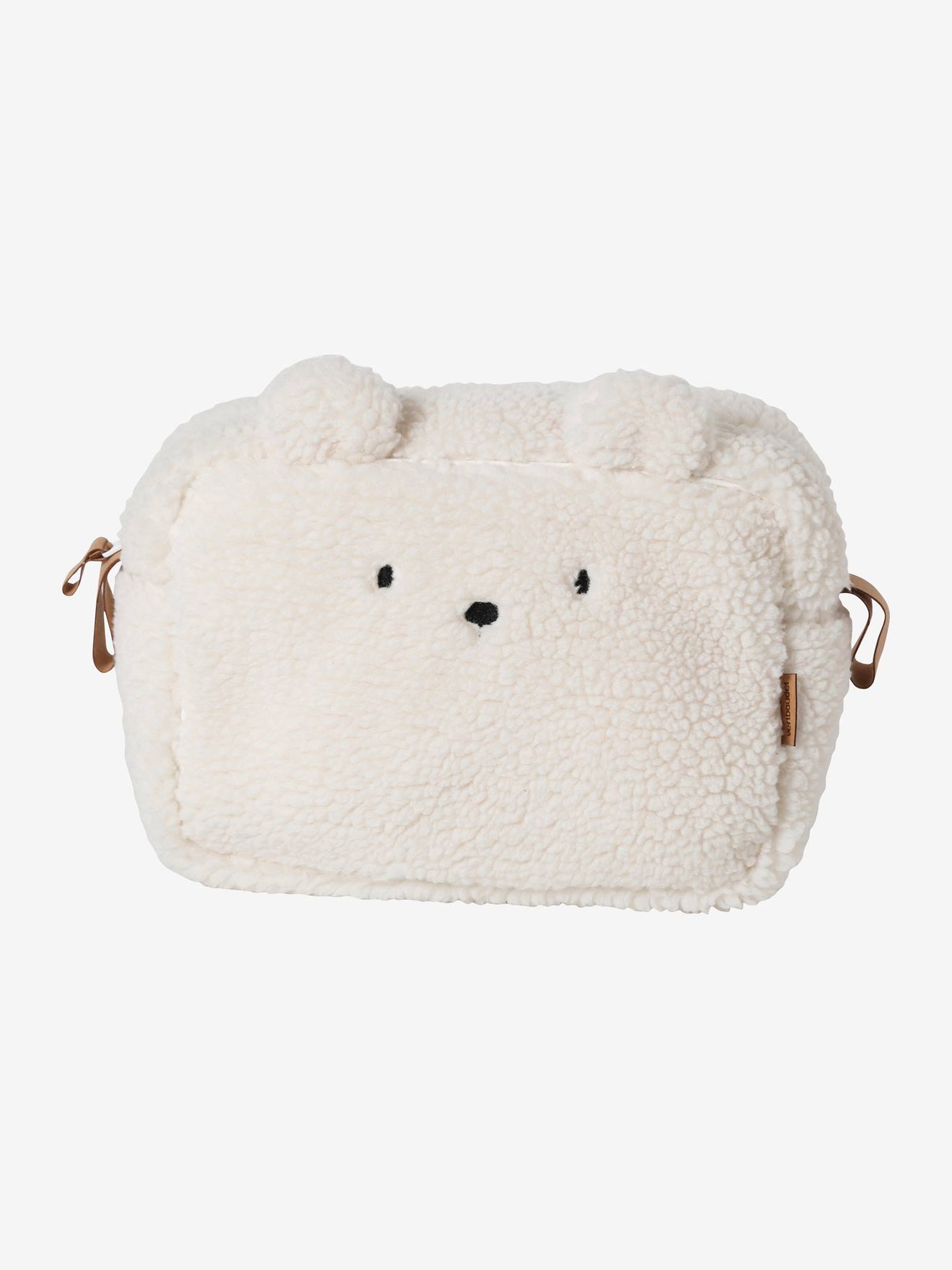Nécessaire de viagem Sherpa Little Bear Nomad branca clara lisa