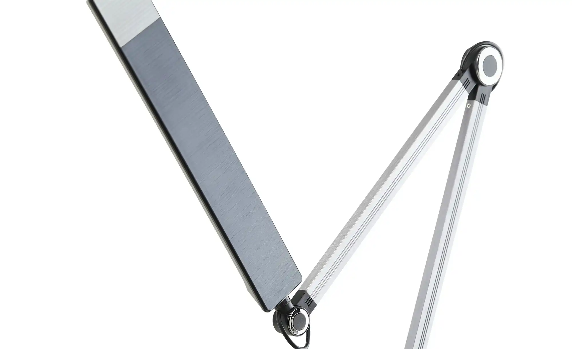 KHG LED-Klemmleuchte, 1-flammig, schwarz mit Touchpad