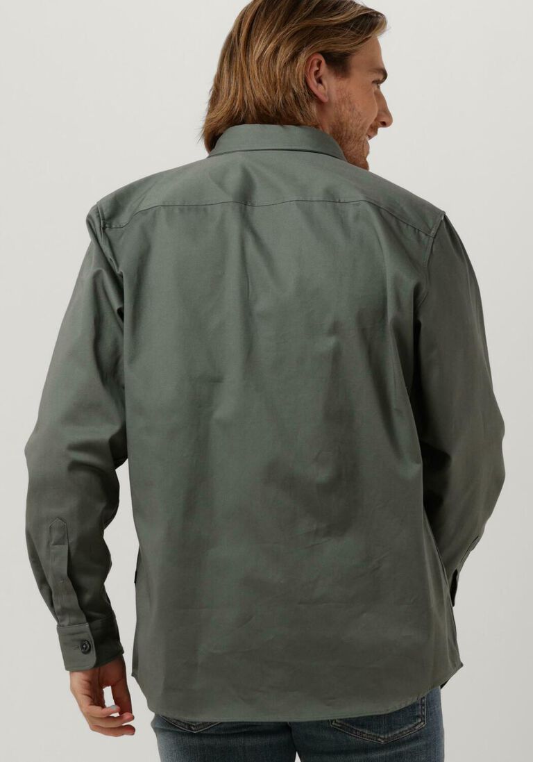 BOSS groene boss overshirt nathan_ft