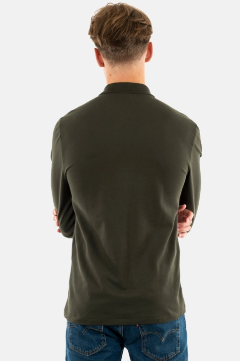 Polos manches longues lacoste l1312 l7a aubier