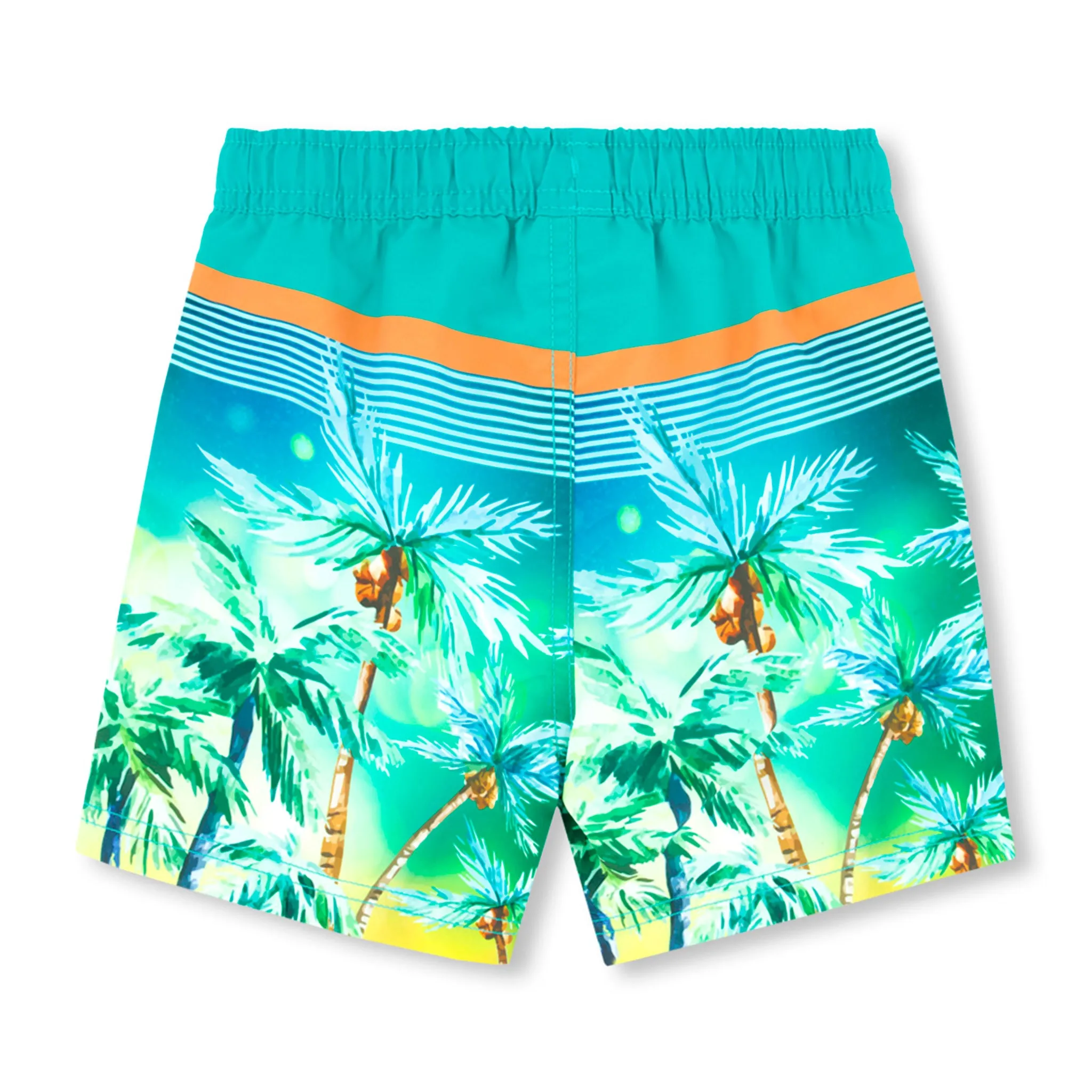 Deux par Deux Maillot Short Palmier 2-6ans