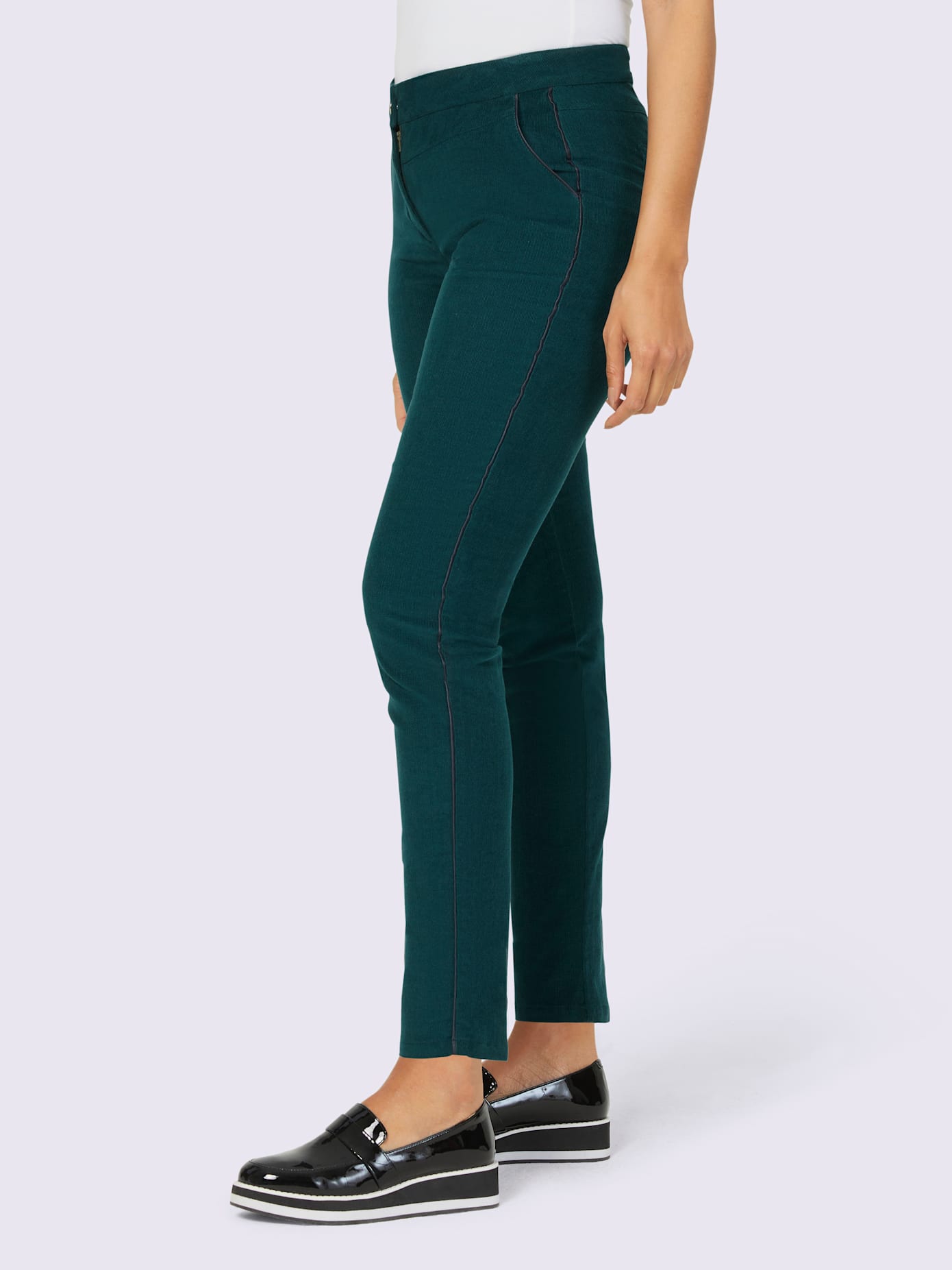Pantalon en velours côtelé qualité coton