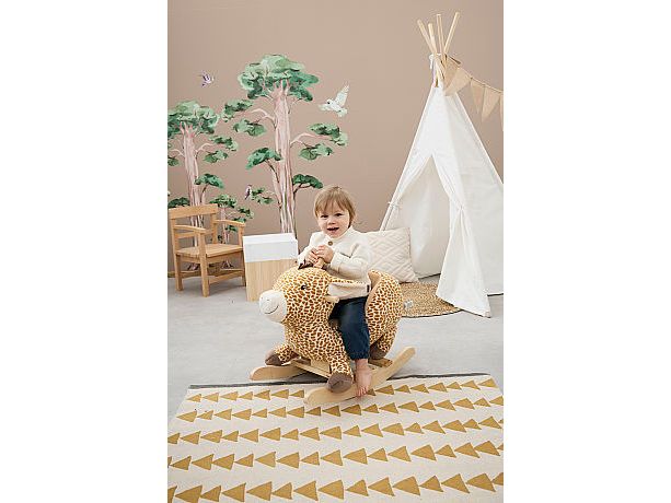 Sterntaler Schaukeltier Giraffe Kaya Goldbraun Robustes Schaukelspielzeug