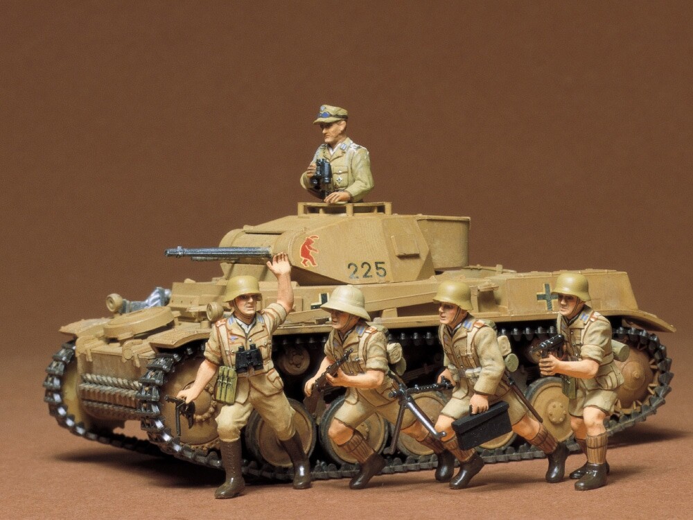 Tamiya - Panzer II Tysk Modelkampvogn Byggesæt - 1:35 - 35009