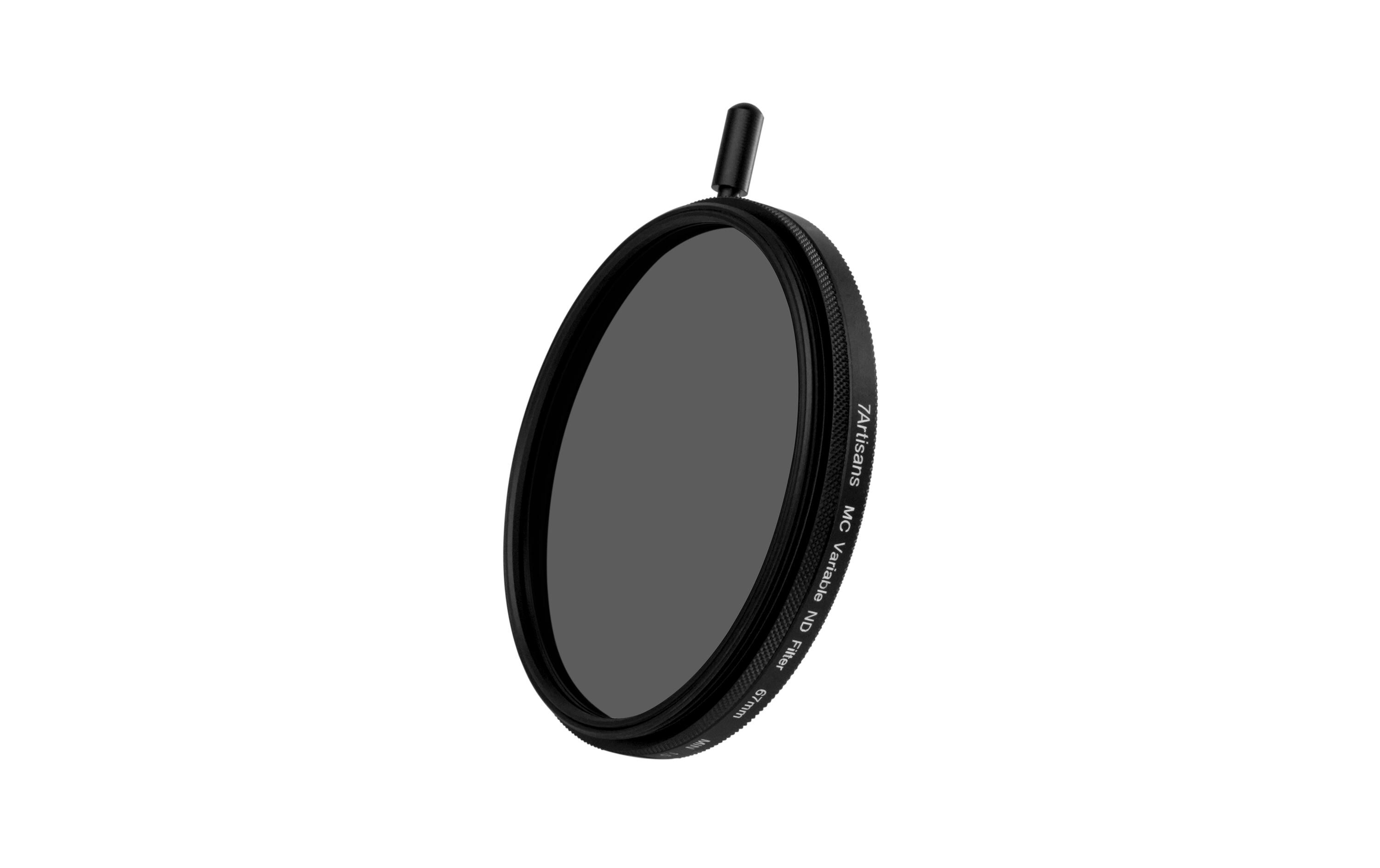 Objektivfilter 8-Stop Variable ND – 62 mmPhotoelektrischer 8-Stop Variable ND-Filter