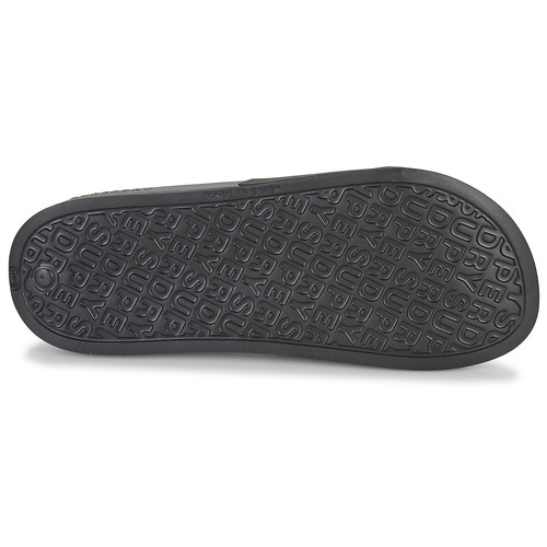 Superdry - Sandales De Piscine À Logo Véganes - Noir