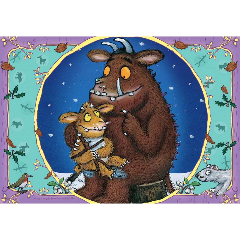 Ravensburger Der Grüffelo 4er-Packung – Großes Puzzle