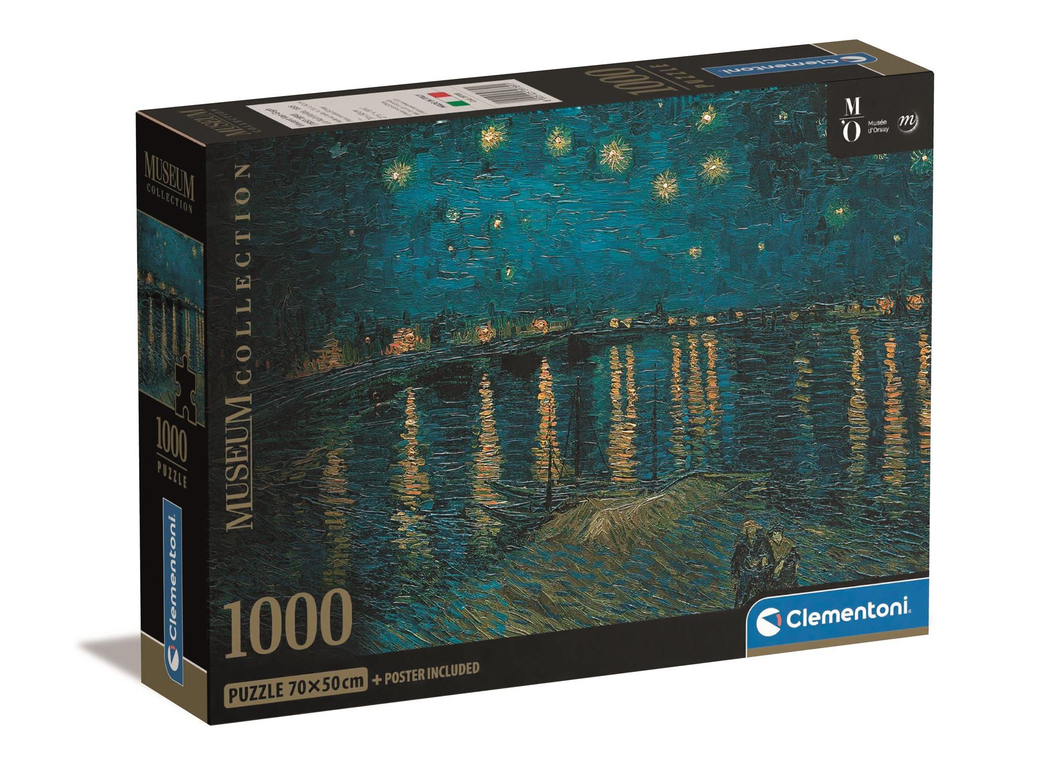 PUZZLE STARRY NIGHT CLEMENTONI 1000 PEÇAS