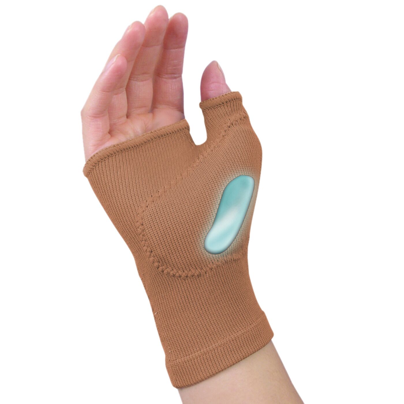 Angela BrudererHandgelenk-Bandage mit Gelkissen, rechts