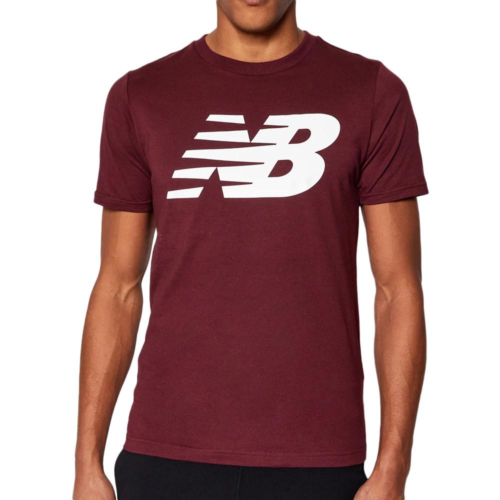 New Balance T-shirt Bordeaux Homme New Balance Classic