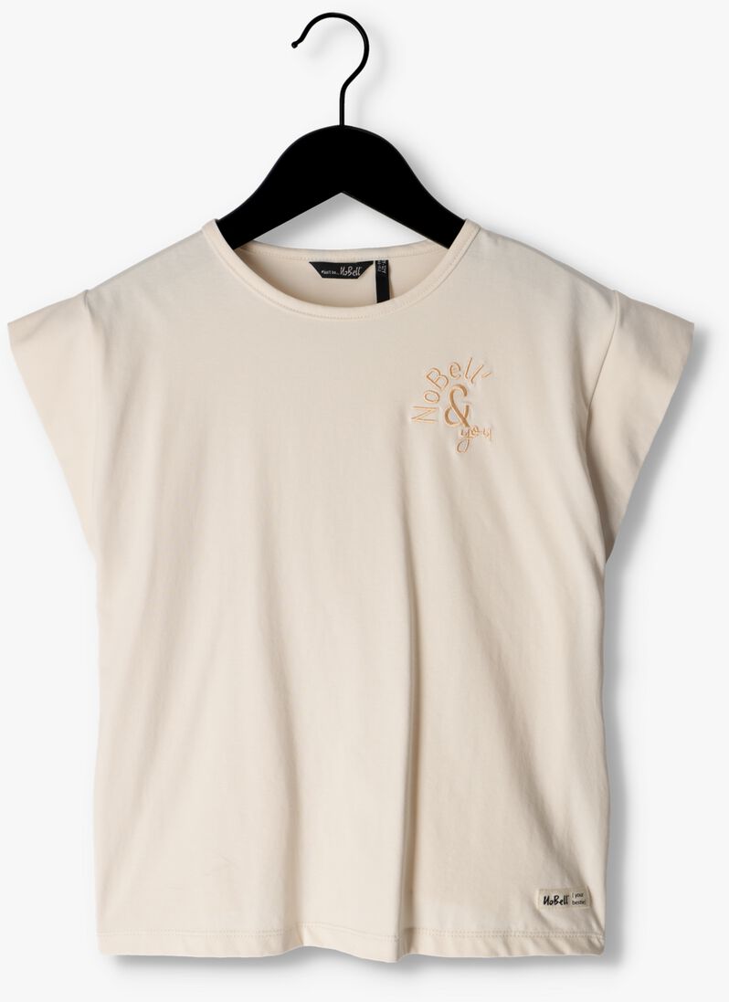 NOBELL beige nobell top kila tshirt padded