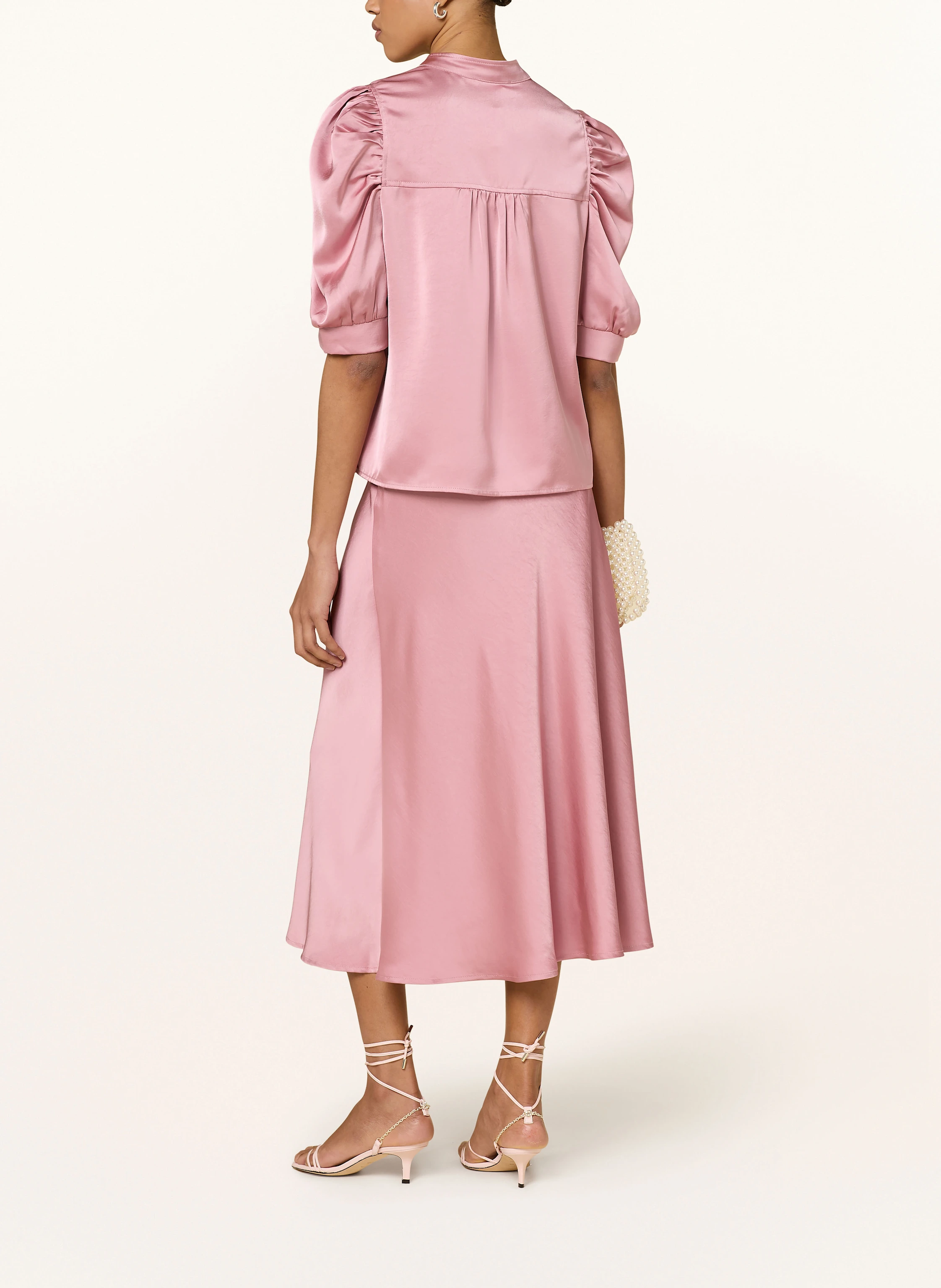 NEO NOIR Blusenshirt ROELLA aus Satin