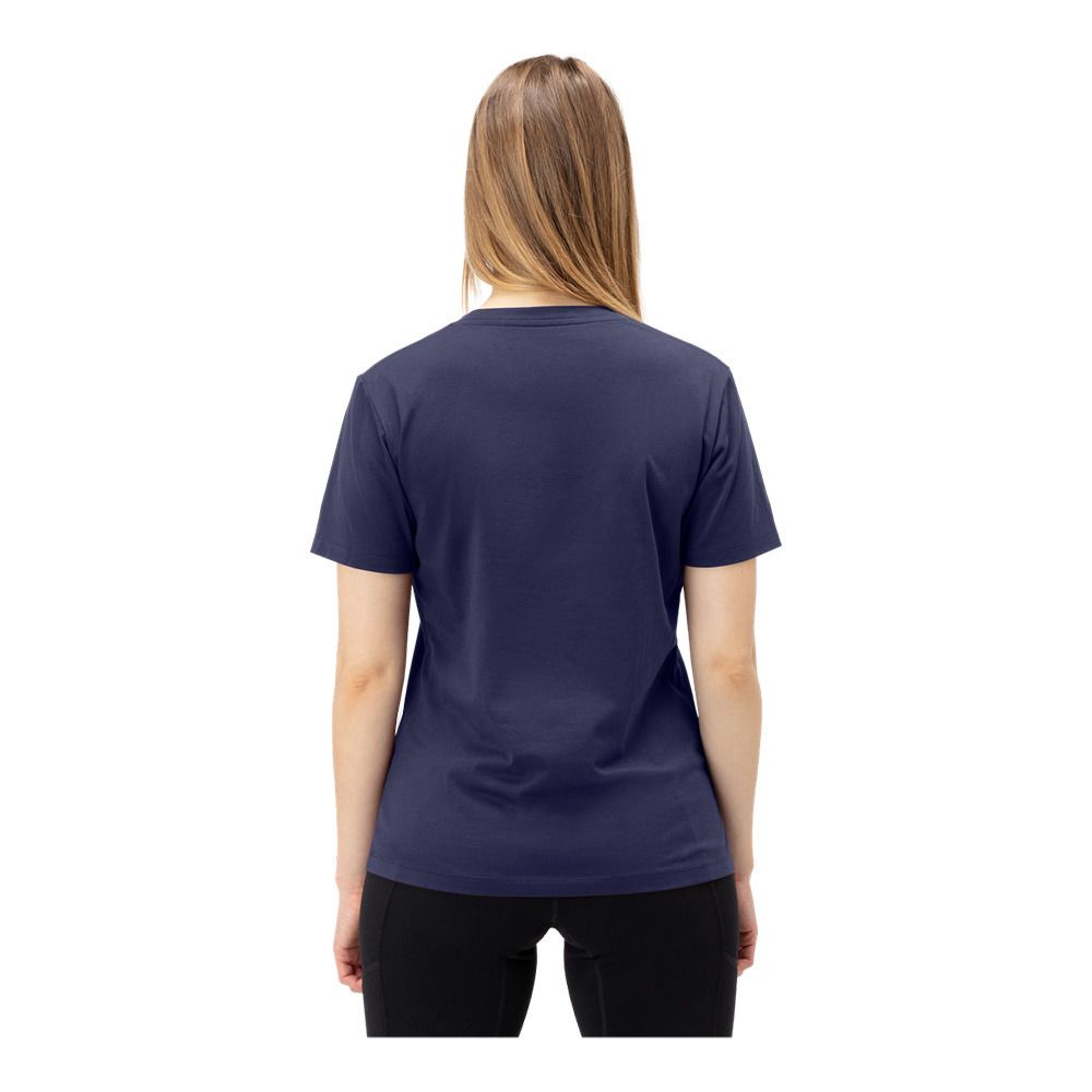 Norrona/29 COTTON VIKING - Tee-shirt Femme indigo night