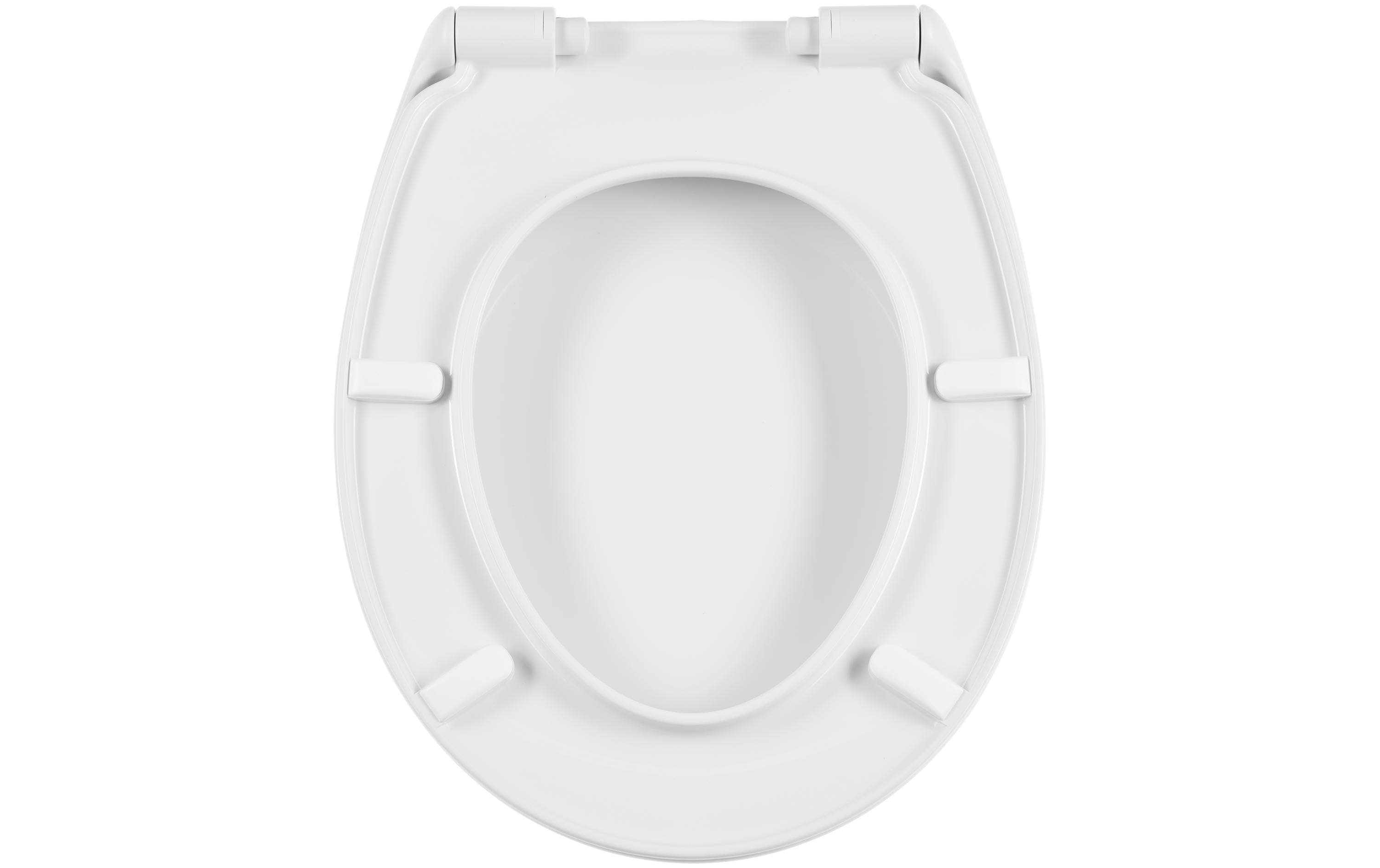 Toilettensitz Perca mit Absenkautomatik, WeissWC-Sitz