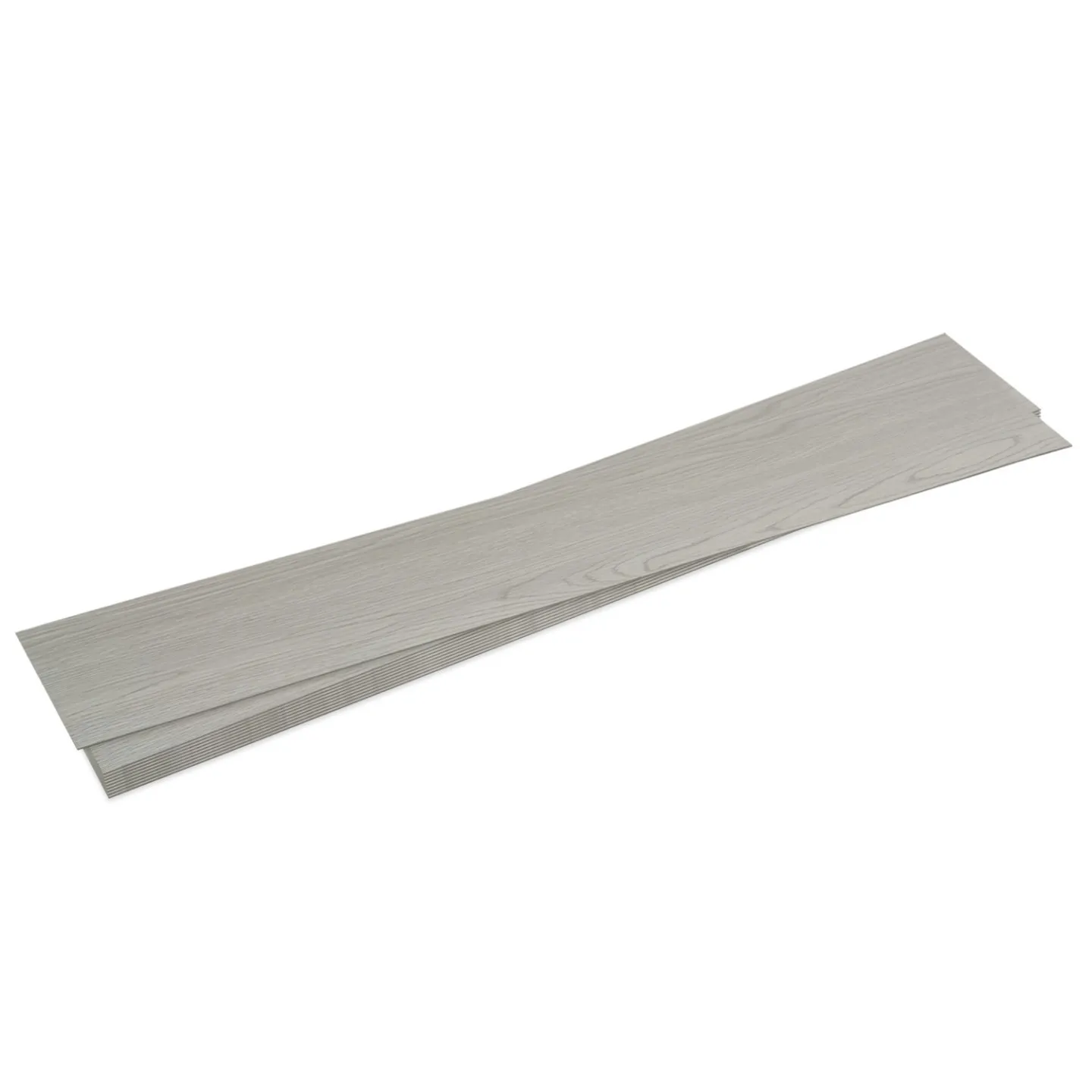 Lames PVC adhésives SOLEA 2,23m² effet bois gris
