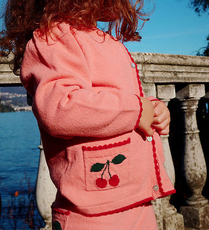 Konges Sløjd Cardigan - Bomuld/Uld - Alexa - Powder Pink
