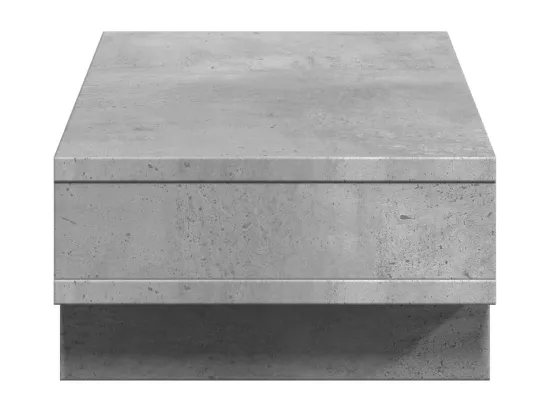 Support de moniteur gris béton 50x27x15 cm bois d'ingénierie