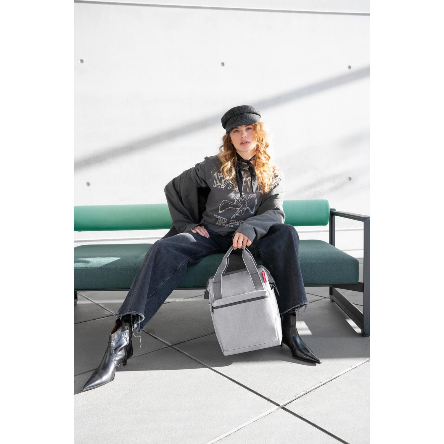 Reisenthel Travelling Allrounder R herringbone grey