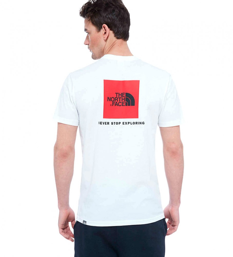 Camiseta The North Face Redbox de algodão branca