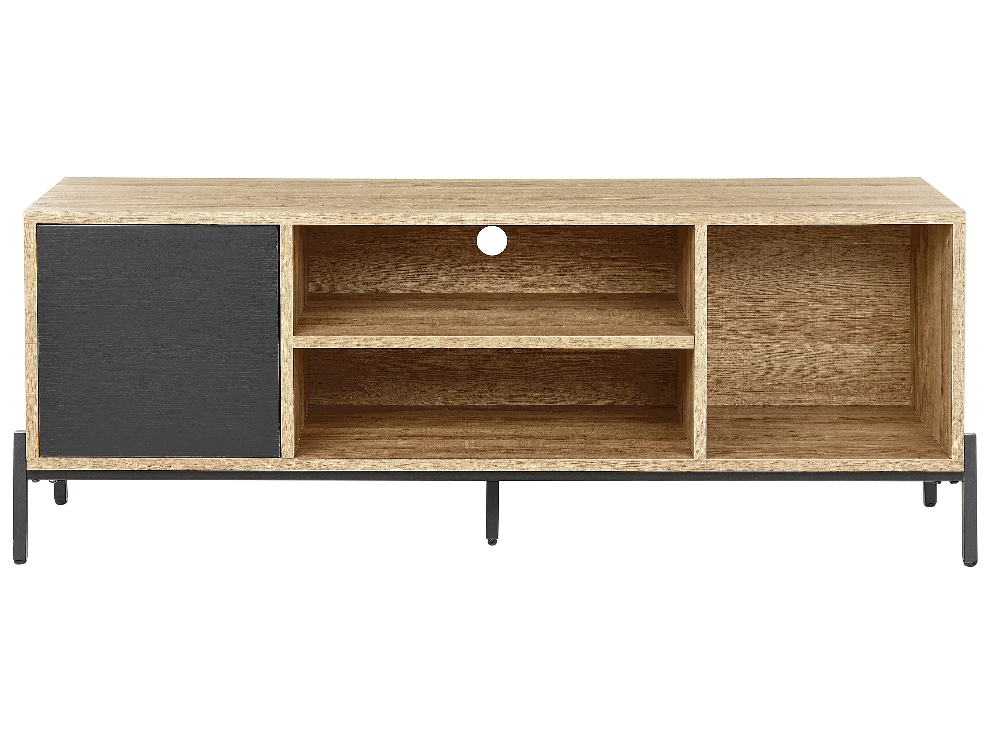 TV-meubel MOINES Bruin/zwart