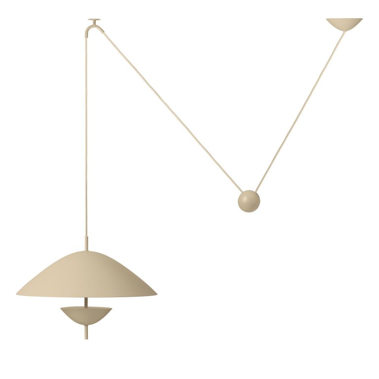 Ferm Living Lod hanglamp Ø50 cashmere