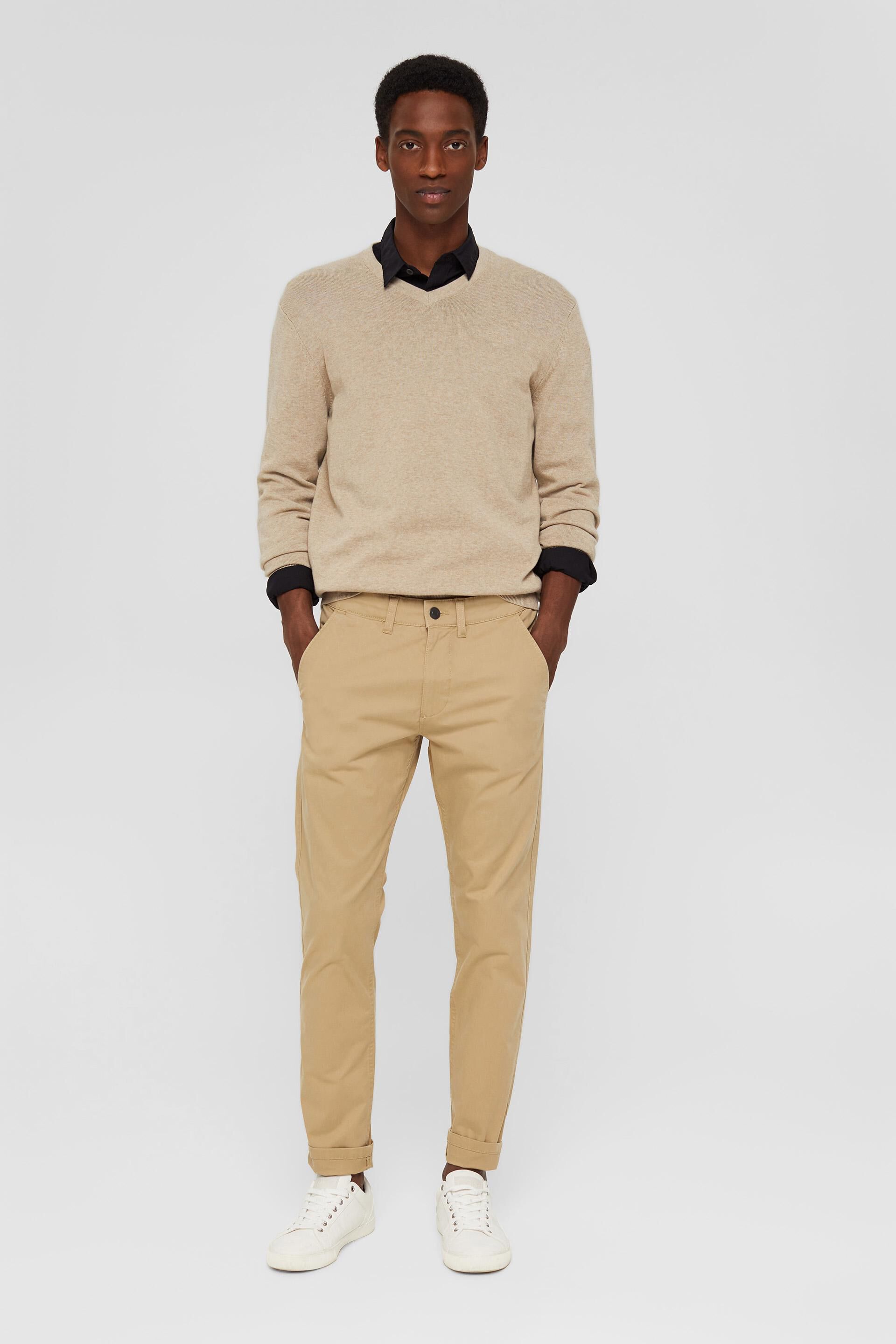 Chino stretch, coton biologique
