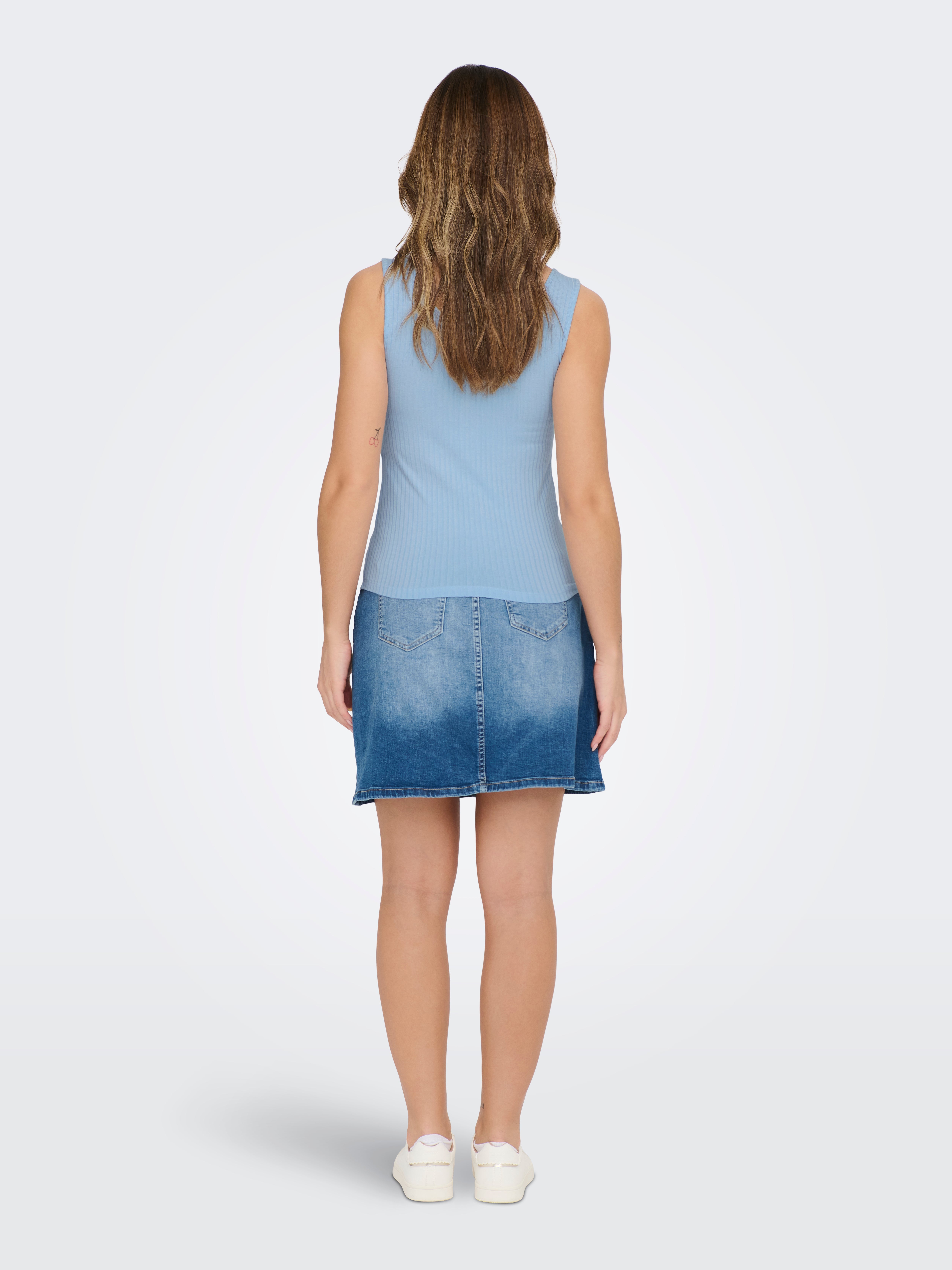 JDYFRANSISKA Tanktop Cashmere Blue