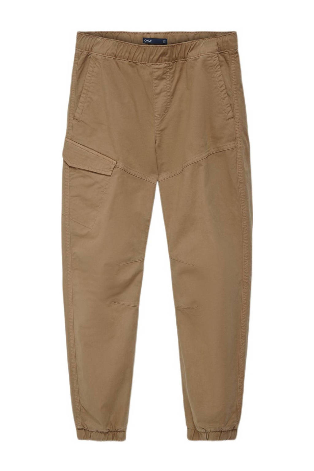 ONLY regular fit cargobroek KOBLAURITS warmbruin