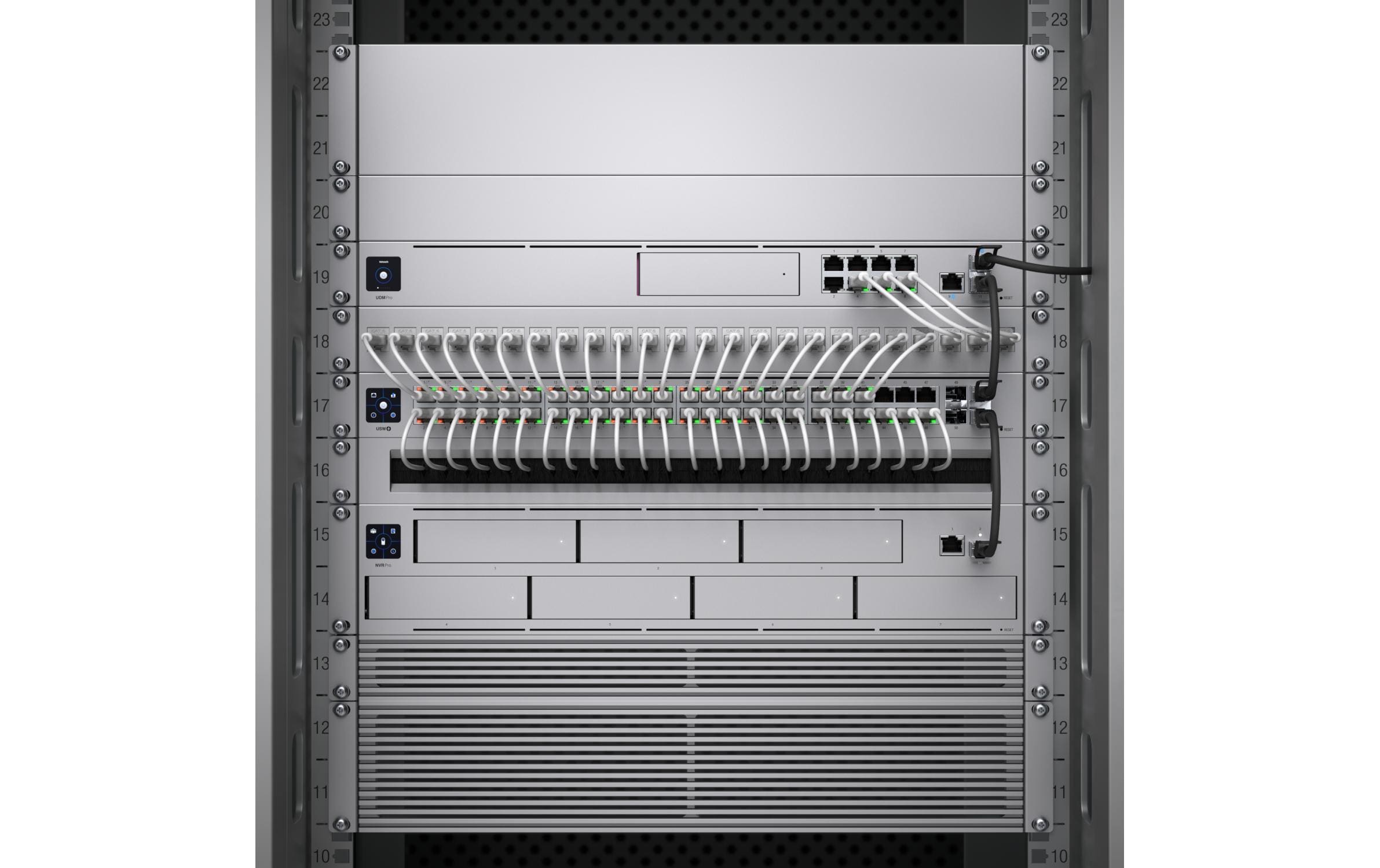 Blindblende UACC-RACK-PANEL-BLANK-2U 2HE 19