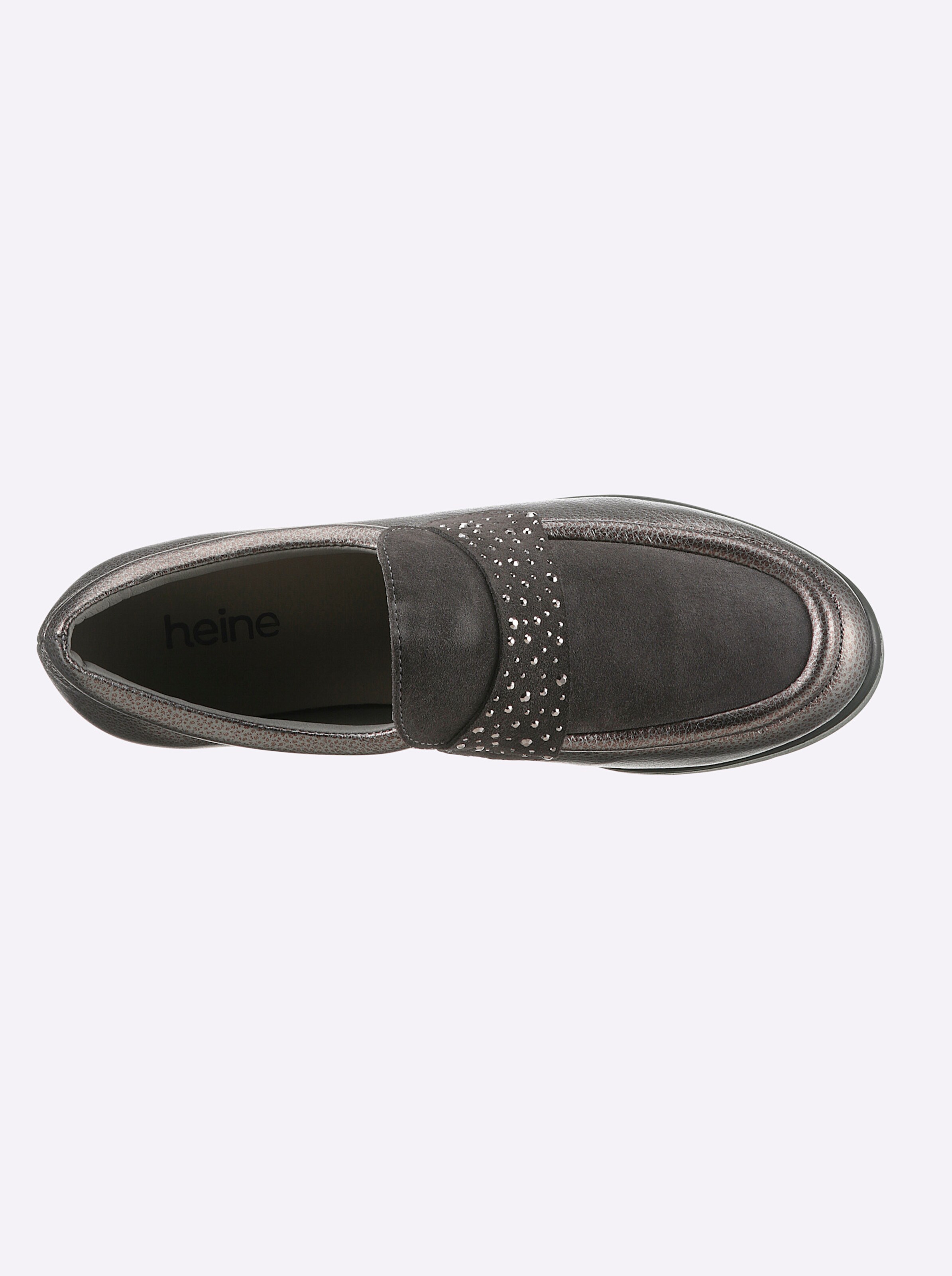 heine Slipper in grau