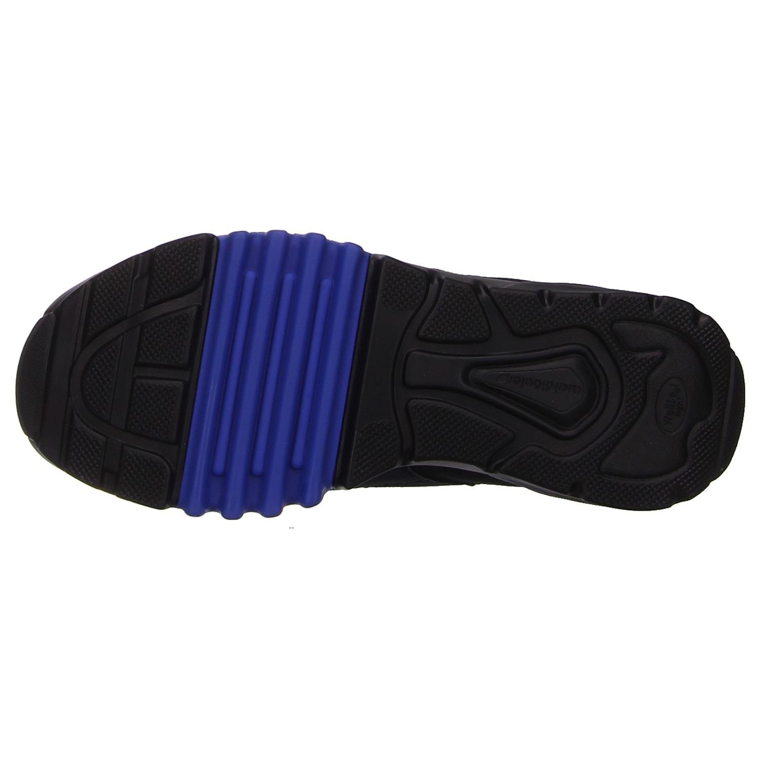 Waldläufer Sneaker schwarz schwarz