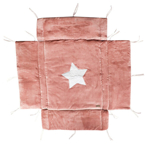 Tapis tour parc 75x95 - 100x100 TERRACOTTA - DOMIVA