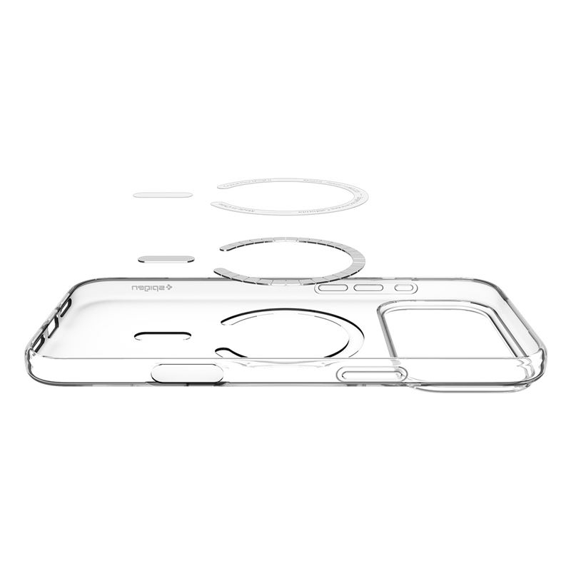 iPhone 17 Pro Max MagSafe Liquid Crystal Case Gummi Hülle (ACS10394) - Crystal Clear (Transparent)