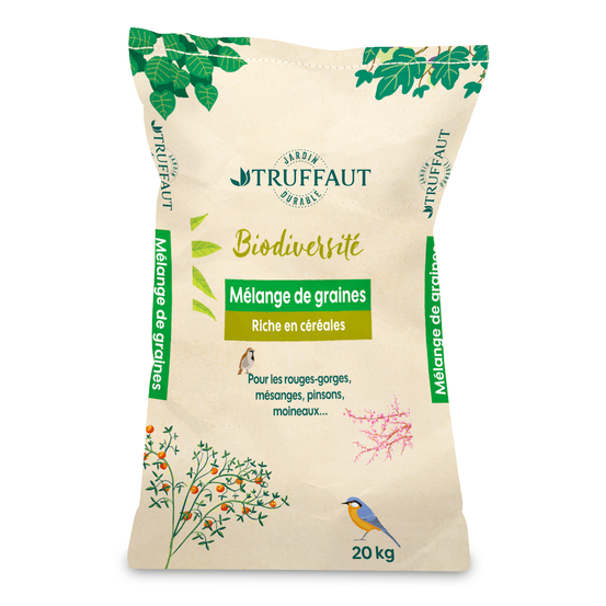 Mélange de graines pour oiseaux du jardin - 20 kg