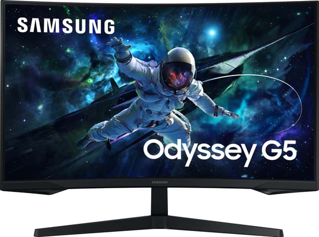 Samsung Odyssey G55C LS32CG552EUXEN 32” buet VA gaming-skærm