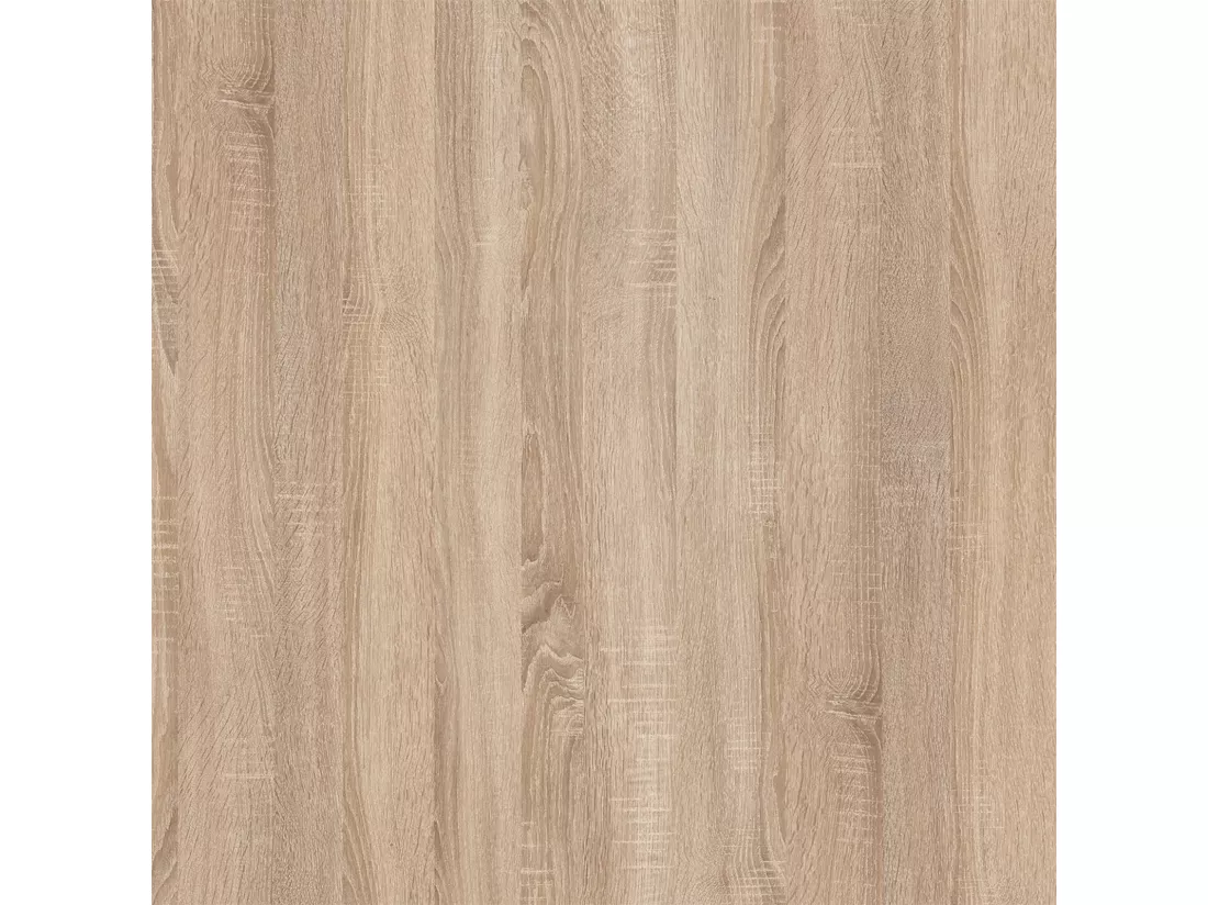 chiffonnier DONIA, H 112 cm en bois coloris chêne sonoma, petite commode avec 7 tiroirs en colonne meuble de rangement